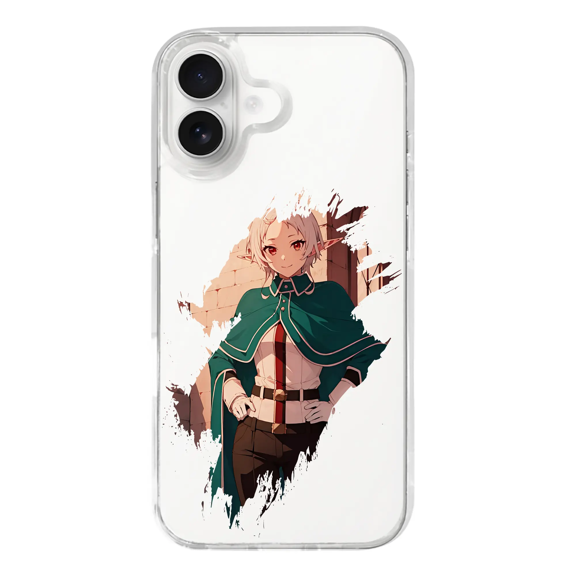 無職転生 グッズ,シルフィエット - iPhone 17シリーズ 透明スマホケース – 薄型・耐衝撃・精密フィット保護カバー